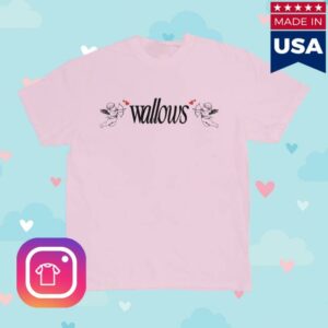 Wallows Merch Store Wallows Angel Tee Blossom