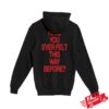 Wallows Merch Store Wallows Angel Zip Hoodie Black