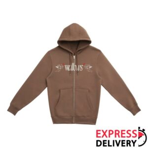 Wallows Merch Store Wallows Angel Zip-Up Hoodie