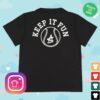 Baseballism Store Merch Keep It Fun Block Letter Youth T-Shirt