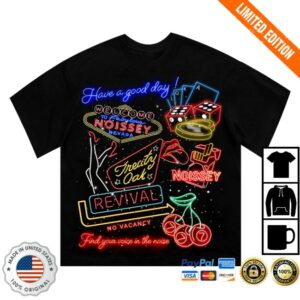Noissey Store Merch Noissey Vegas Neon Rhinestone Tee
