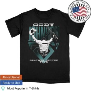 Cody Johnson Merch Store Leather Deluxe Photo Tour Tee