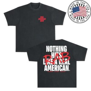 The Real American Shop Merch Store Hits Different T-Shirt