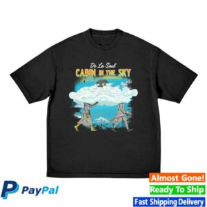 De La Soul Merch Store Cabin In The Sky Tracklist T-Shirt