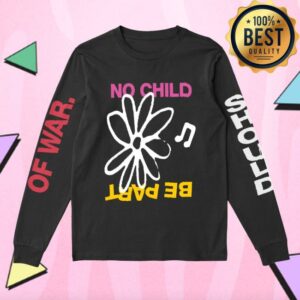 War Child Merch Store War Child X Brits Week 26 Long Sleeve Black