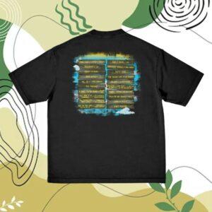 De La Soul Official Store Merch Cabin In The Sky Tracklist T-Shirt