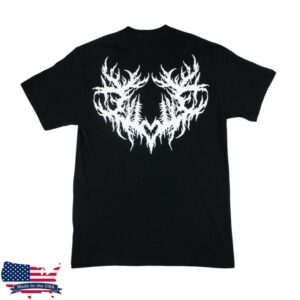 Lorna Shore Band Store Merch Lorna Shore Spiked Heart Shirt
