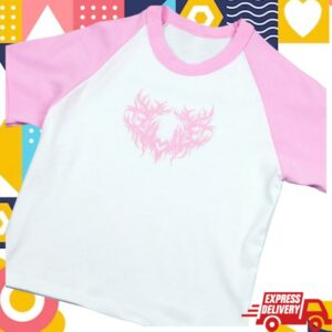 Lorna Shore Band Store Merch Lorna Shore Heart Sigil Womens Raglan Shirt