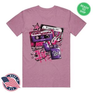 Honey Revenge Merch Store It Feels Like Love Heather Cassis T-Shirt