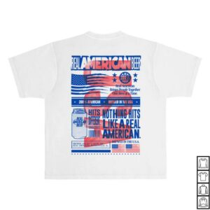 Real American Beer Merch Store Usa T-Shirt