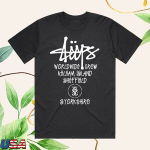 While She Sleeps Merch Store Stussy T-Shirt