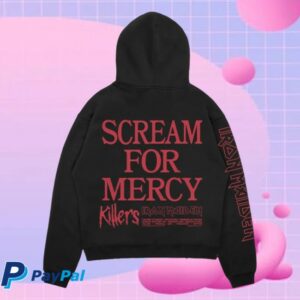 Iron Maiden Store Merch Killers 45 Scream For Mercy Hoodie