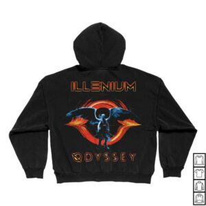 Illenium Store Merch Odyssey Zip Hoodie