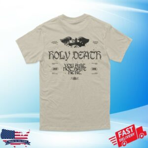 Impending Doom Merch Co Store Holy Death Off-White T-Shirt