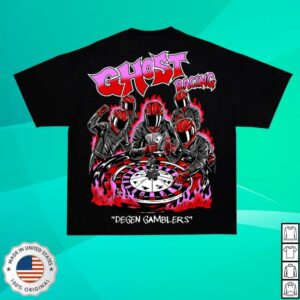 Ghost Racing Merch Store Shop Degen Gamblers Shirt
