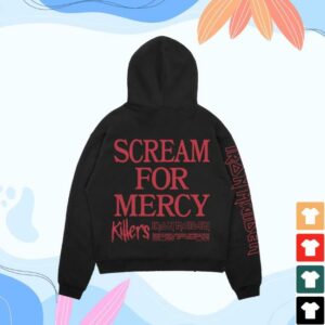Iron Maiden Shop Merch Store Killers 45 Scream For Mercy Hoodie