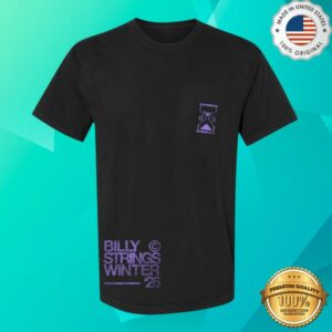 Billy Strings Merch Store Hourglass Tee With Dates Connor Dwyer