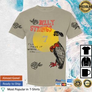 Billy Strings Merch Store Take It Tee