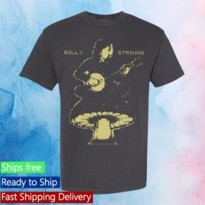 Billy Strings Merch Store Billy Banjo Tee With Dates