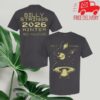 Billy Strings Merch Store Billy Banjo Tee With Dates