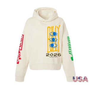Billy Strings Merch Store Eyes Ladies Hoodie With Dates