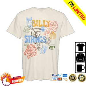 Billy Strings Shop Merch Store Characters Tee