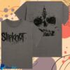 Slipknot Merch Store Skull Grey T-Shirt