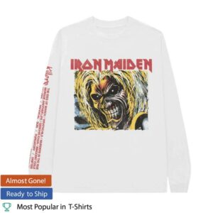 Iron Maiden Merch Store Killers 45 Axe Longsleeve Tee