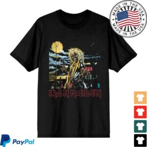 Iron Maiden Merch Store Killers 45 Tracklist Tee