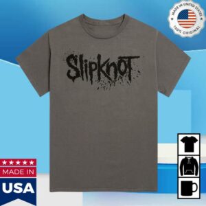 Slipknot Merch Store Skull Grey T-Shirt