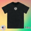 The Terrace Merch Store Hearts Iconic Collection T-Shirt Black