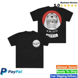 Amigo The Devil Shop Merch Store I Am The Eggman Black T Shirt