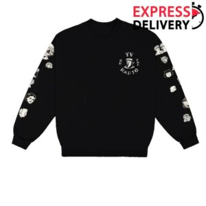 Tv On The Radio Merch Store Shop Faces Crewneck Sweater
