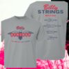 Billy Strings Store Merch Musical Services Tee With Dates