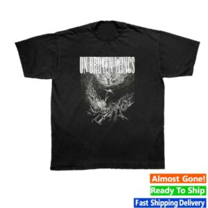 Friends Family Forever Merch Store Shop On Broken Wings Fallen Angel Shirt