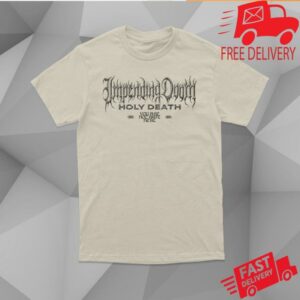 Impending Doom Merch Store Holy Death Off-White T-Shirt