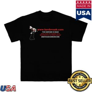 Lambmask Merch Store Dead Shepard Shirt Black