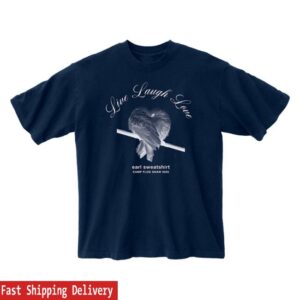 Earl Sweatshirt Merch Store Camp Flog Gnaw 2025 Navy Tee
