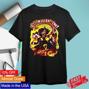 Shark Robot Merch Store Spindlehorse It’s Millie Time T-Shirt
