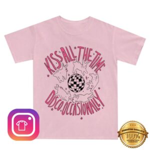 Shopsageandsprout Store Merch Kiss All The Time Shirt