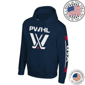 Team Pwhl 2026 Shop Merch Store Adult Team Pwhl 2026 Usa Stadium Essentials Hoodie