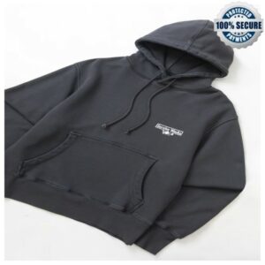 Blacksmith Store Merch Service Works – Loopback Hoodie – Black