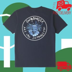 Shpongle Bandcamp Store Merch Shpongle – Are You Shpongled T Shirt In Navy Blue