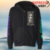 Billy Strings Store Merch Eyes Zip Up Hoodie With Dates Hoodie