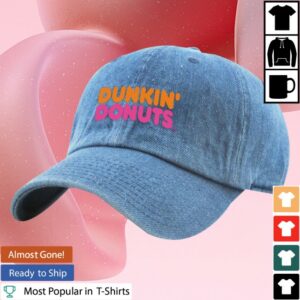 Dunkin Runs On Merch Store Retro Denim Hat