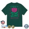 Zebraclub Store Merch Obey In Bloom T-Shirt