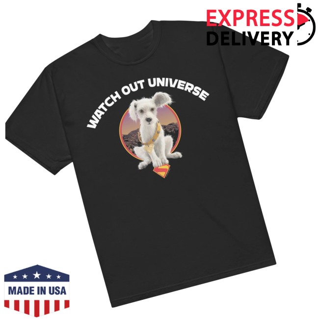 Dc Shop Store Supergirl (2026) Puppy Krypto Comfort Colors T-Shirt