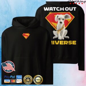 Dc Shop Store Supergirl (2026) Puppy Krypto Oversized Heavyweight Hoodie