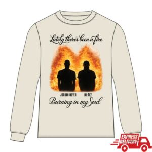 Onlyforthefans Merch Store Lately There’s Been A Fire Crewneck Sweater