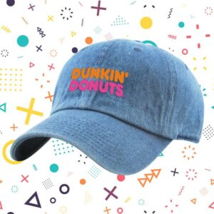 Dunkin Runs On Merch Store Retro Denim Hat
